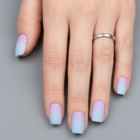 10 Ombre Nail designs that will Amaze you - 5. Matte Pastel Lavender Blend